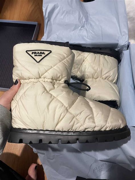 prada camo snow boots|prada boots cost.